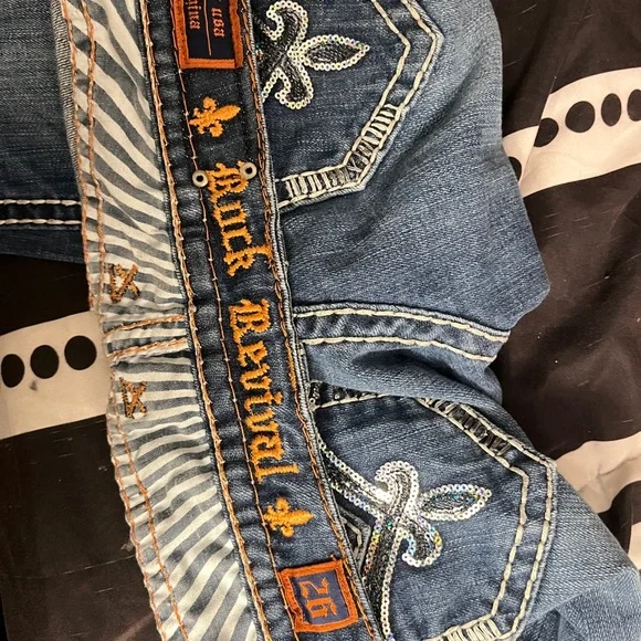 Rock Revival Y2K Rhinestone Bootcut Jeans - Picture 4 of 4
